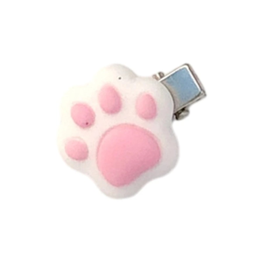 TEMU 1 szt. Mini Wsuwki w Kształcie Kociej Łapki, Idealne dla Nastolatków, Doskonałe na Świąteczne Kucyki i Grzywki, Dostępne do Dropshippingu