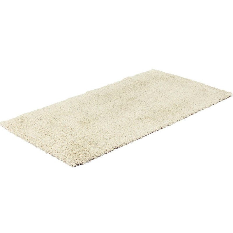 Dywan polipropylenowy z długim włosiem Norge gładki biały 160x230cm
