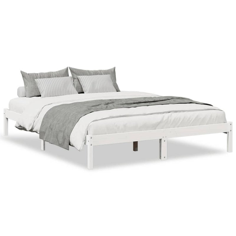 Łóżko Drewniane Rama Łóżka Sofa Brązowe Do Sypialni Pokoju 160x220 cm