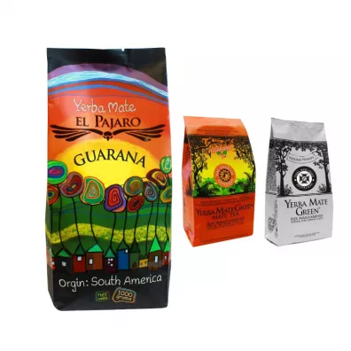 Yerba Mate: Guarana + Mas Energia Guarana + Despalada Zestaw 1 kg + 2 x 200 g