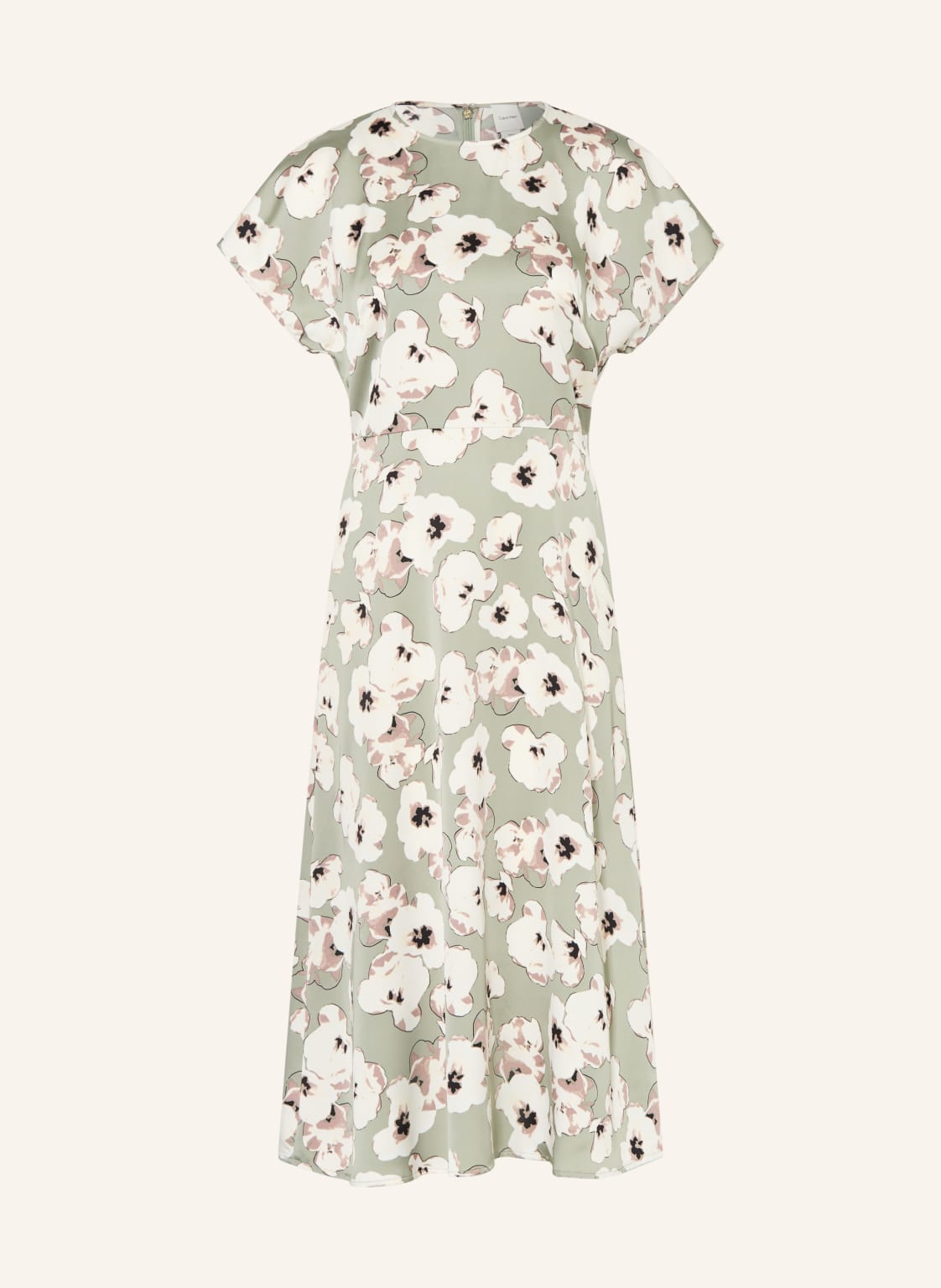 Calvin Klein Satyna Sukienka gruen