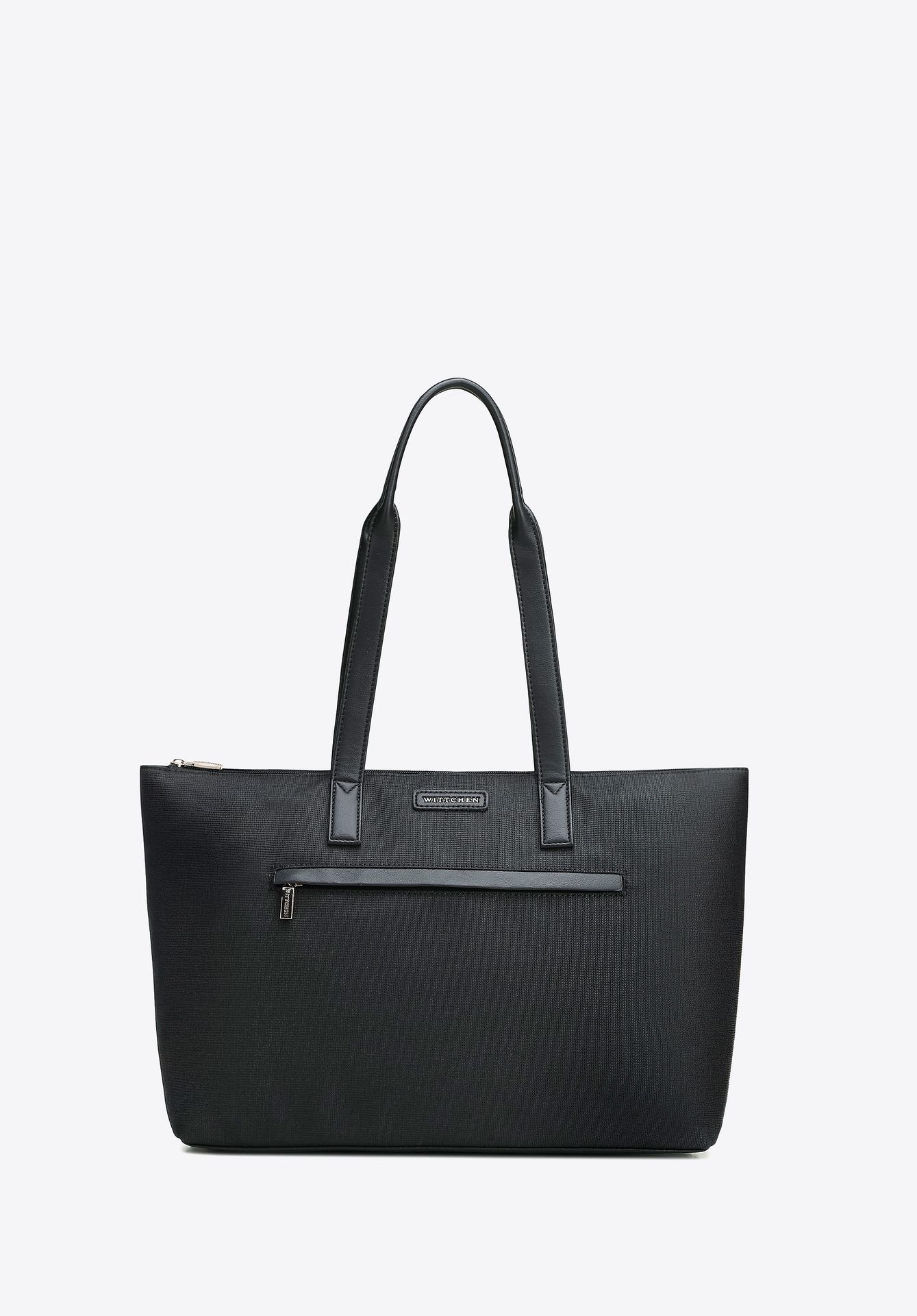 Torebka damska shopper na ramię czarna