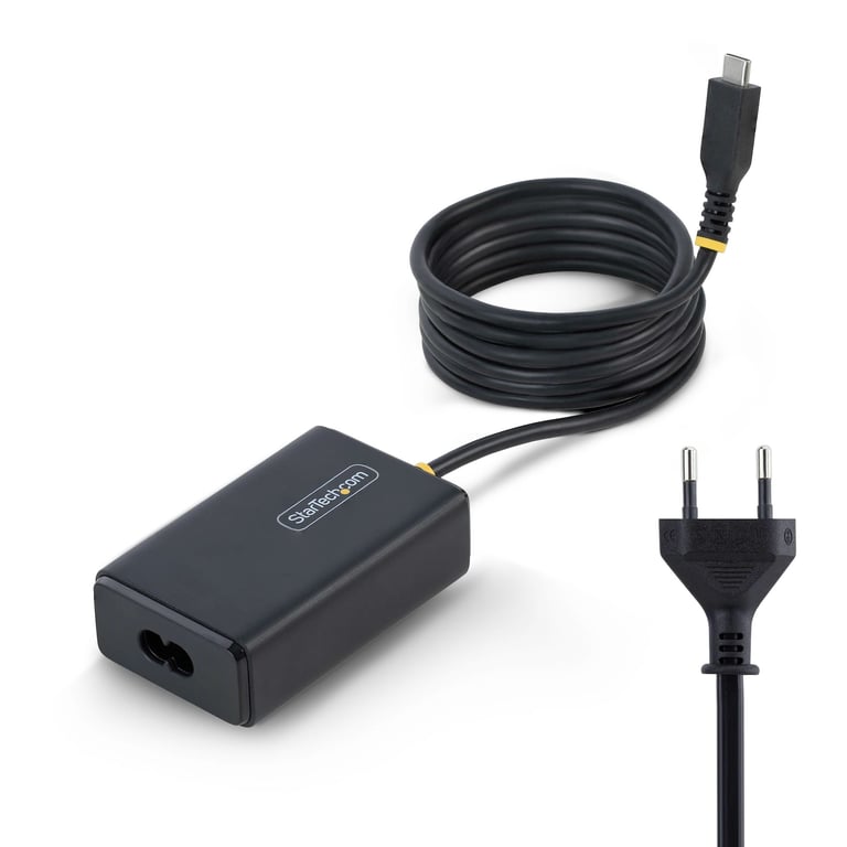 StarTech 165LE-USB-C-CHARGER adapter zasilający/ inwentor Wewnętrzna 65 W Czarny