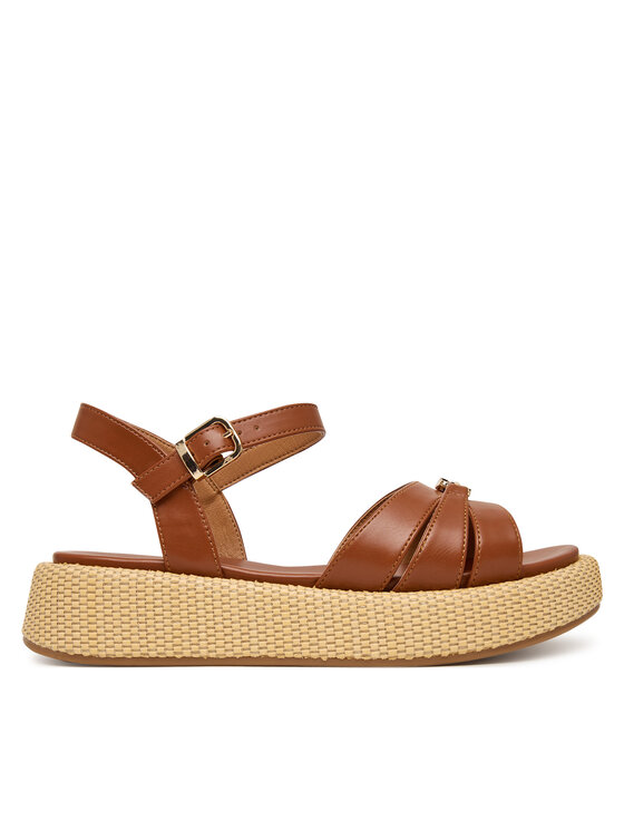 Tommy Hilfiger Sandały T3A2-34293-0326 Brązowy