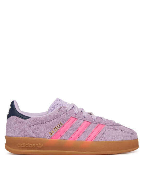 adidas Sneakersy Gazelle Indoor Shoes IH4009 Fioletowy