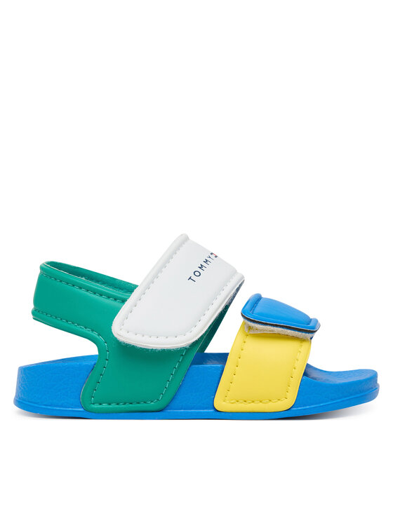 Tommy Hilfiger Sandały T1X2-33913-1172 M Kolorowy