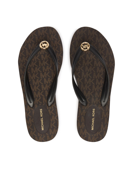 MICHAEL Michael Kors Japonki Posie Flip Flop 40S6PSFA2Q Brązowy
