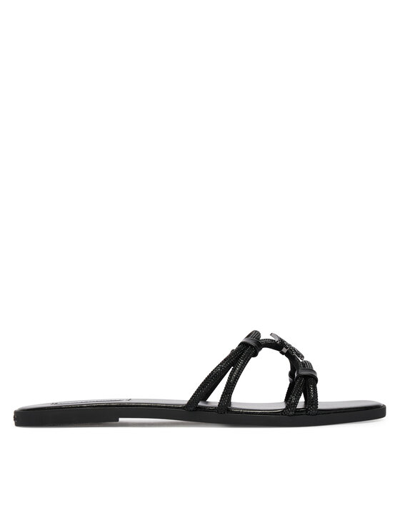 KARL LAGERFELD Klapki Olympia II KL87406 Czarny