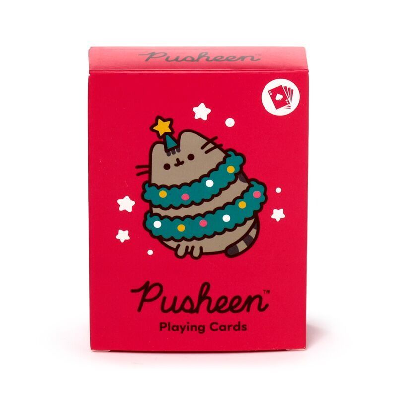 Karty do gry Pusheen Świąteczny kot Xpcard15 Puckator - gra