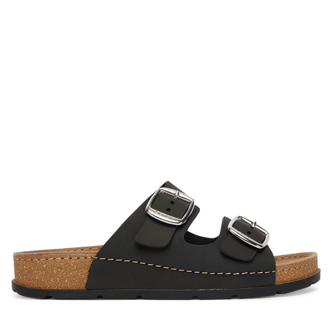 Klapki Scholl Bora 2 Buckles MF00751 Czarny