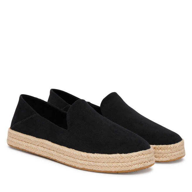 Espadryle Toms Carolina 10020990 Czarny