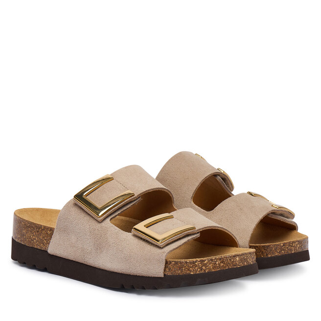Klapki Scholl Monterey 2 Straps MF32404 Beżowy