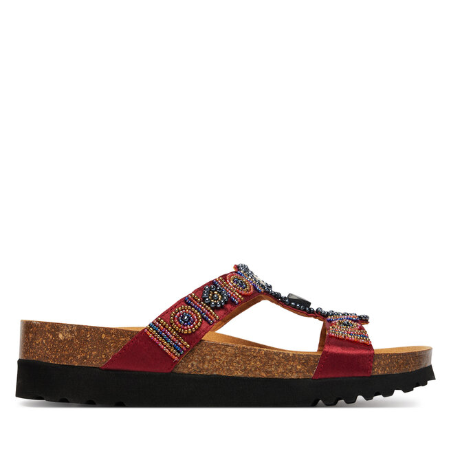 Klapki Scholl New Bogota MF26607 Bordowy