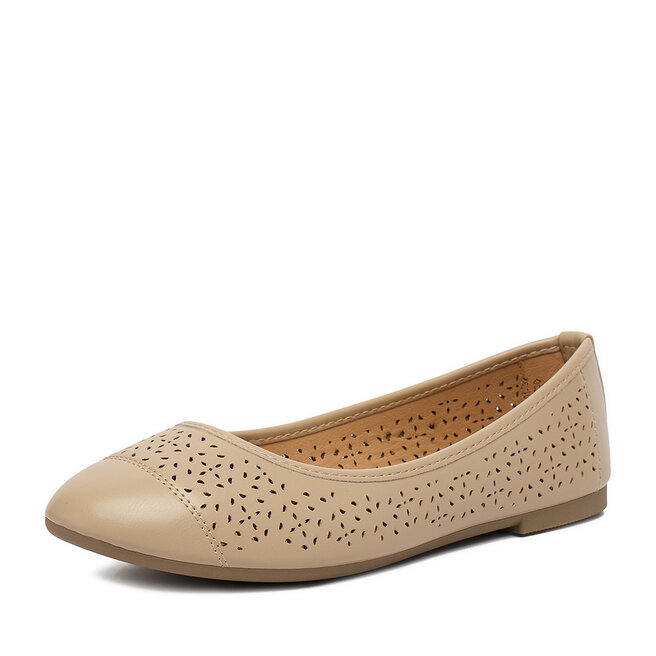 Baleriny JENNY CEO-39408-301 Beżowy