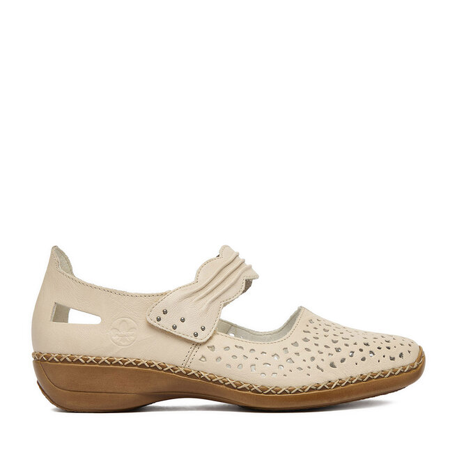 Półbuty Rieker CEO-41399-60 Beżowy