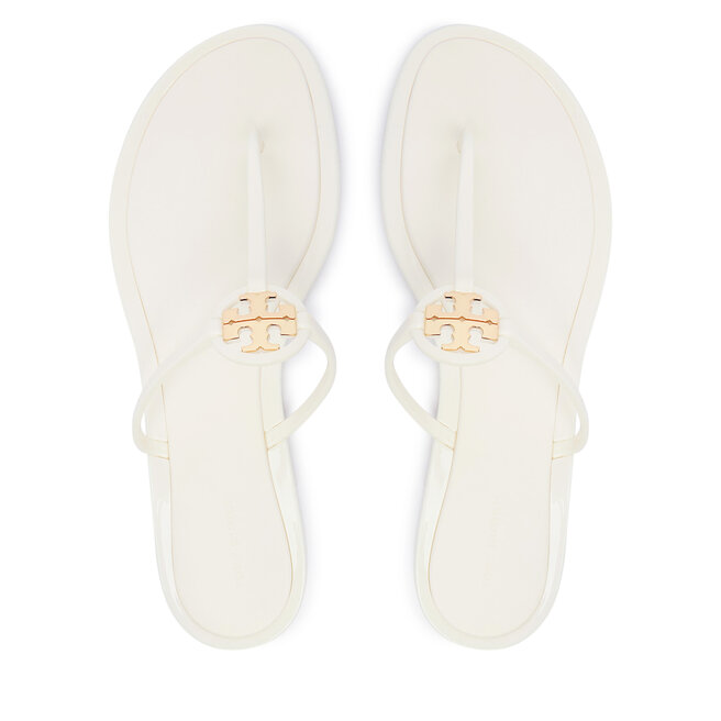 Japonki Tory Burch Mini Miller Jelly 166808 Biały