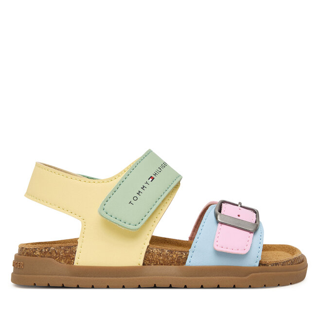 Sandały Tommy Hilfiger T3A2-34307-0326 M Kolorowy