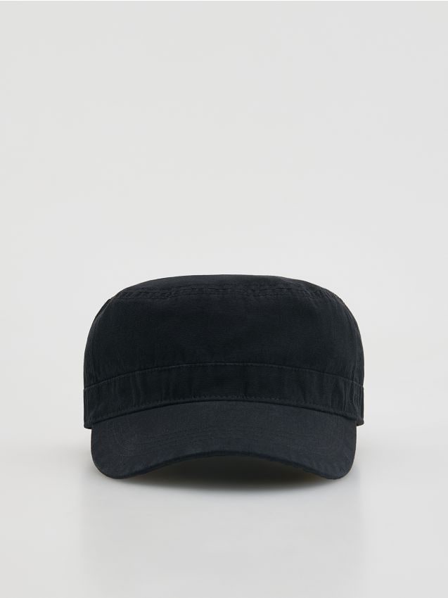 Reserved - Czapka patrolówka - czarny