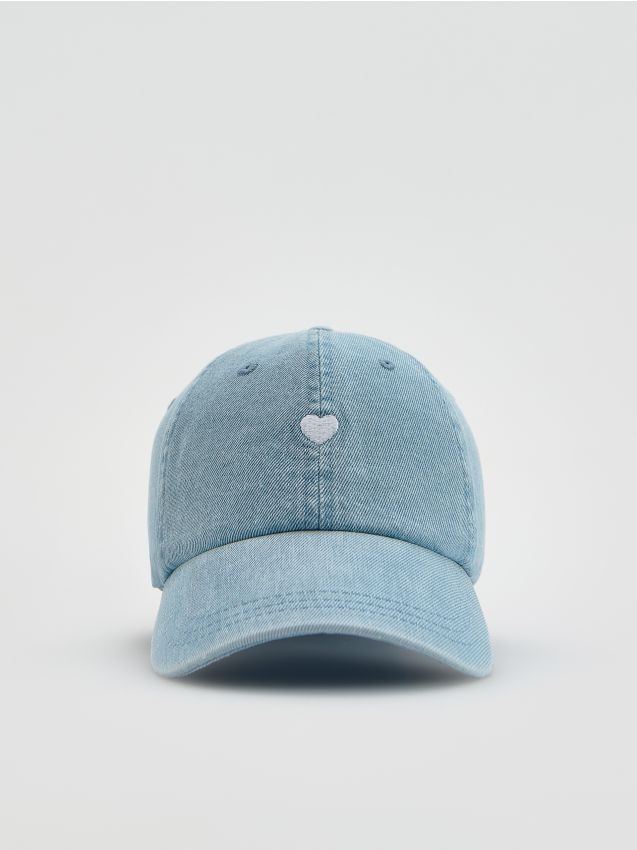 Reserved - Czapka z daszkiem - jasnoniebieski