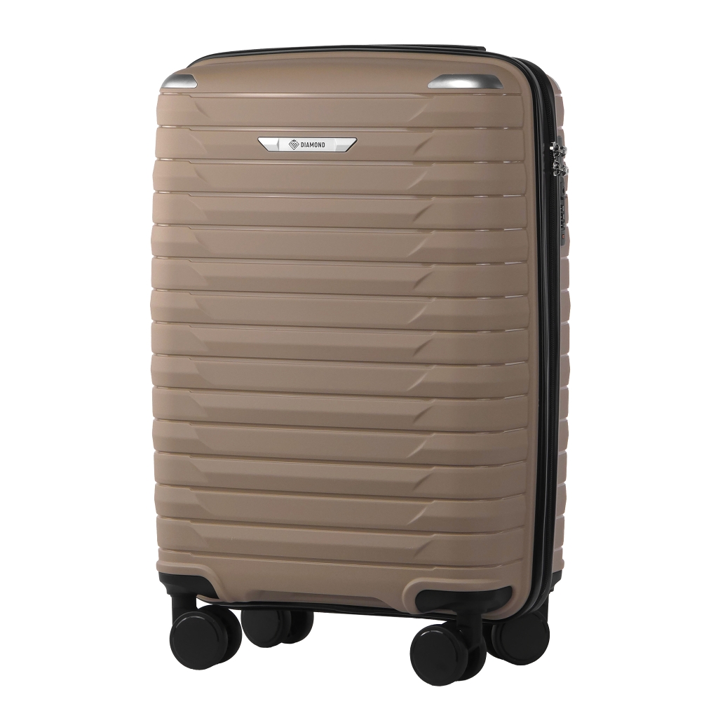 Walizka Kabinowa z Polipropylenu Beżowa