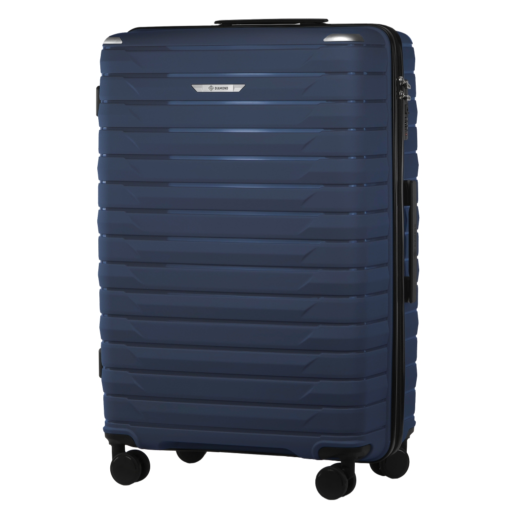 Walizka Duża z Polipropylenu Granatowa