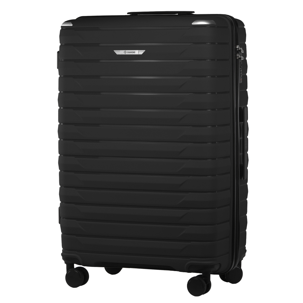 Walizka Duża z Polipropylenu Czarna