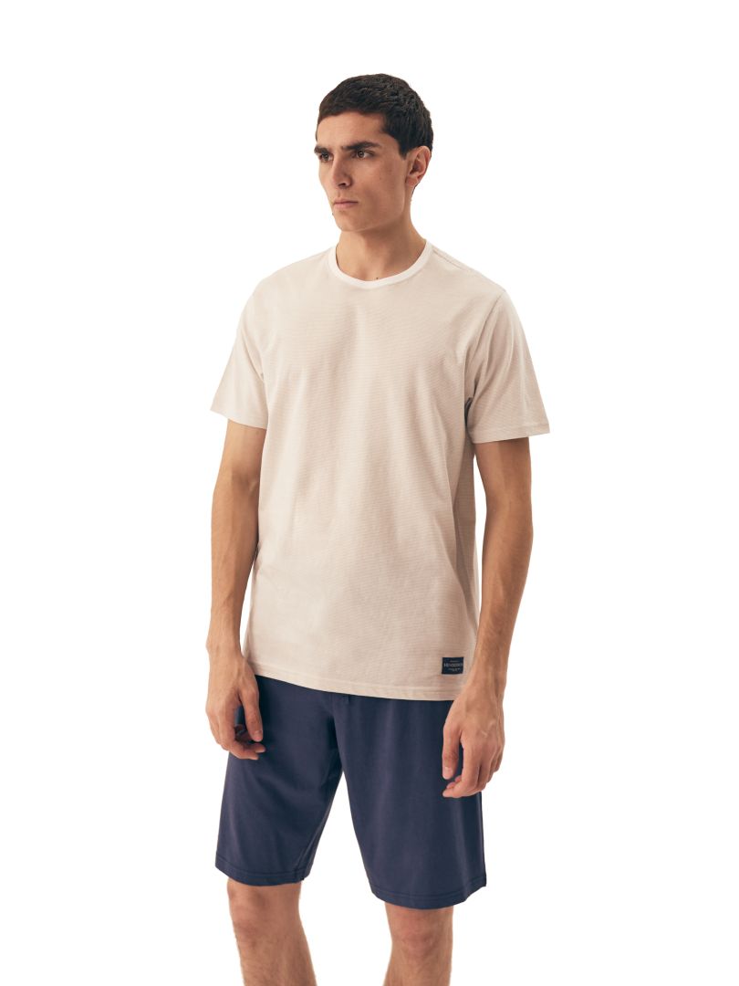 Piżama męska Dive 42633 biała