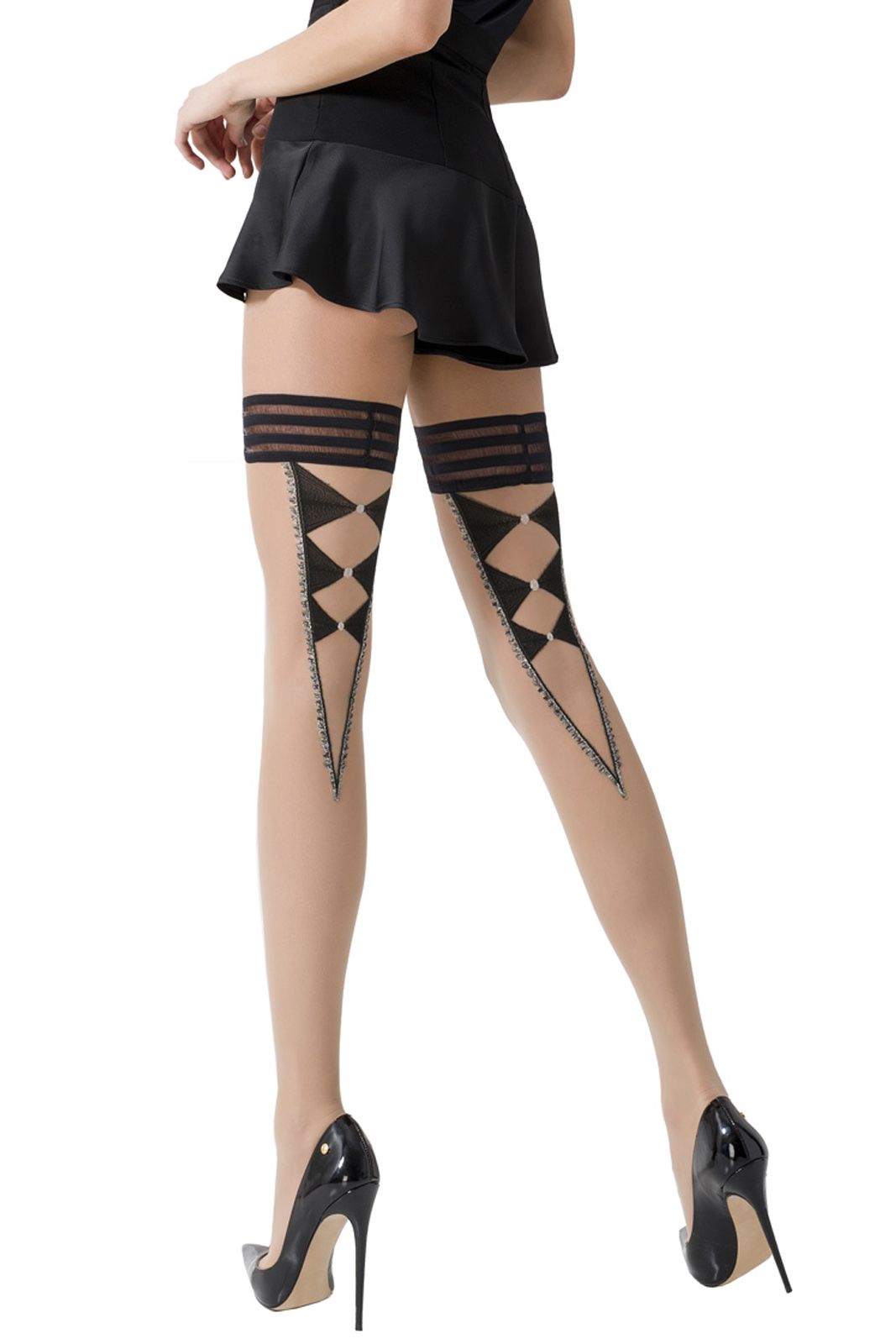 Pończochy - ST024 kolor: nocciola