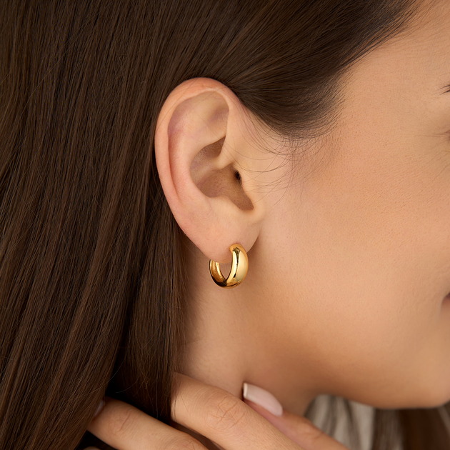 Kolczyki mini stars ozdobione cyrkoniami- srebro 925 pozłacane