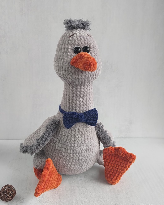 Duży gąsior pluszowy, Maskotka przytulanka, Prezent dla dziecka