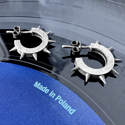 Srebrne kolczyki wkrętki pieszczochy