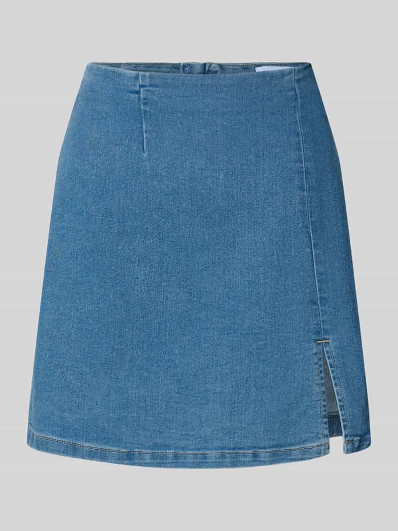 Dopasowana spódnica jeansowa z mieszanki bawełny model 'NELLY'