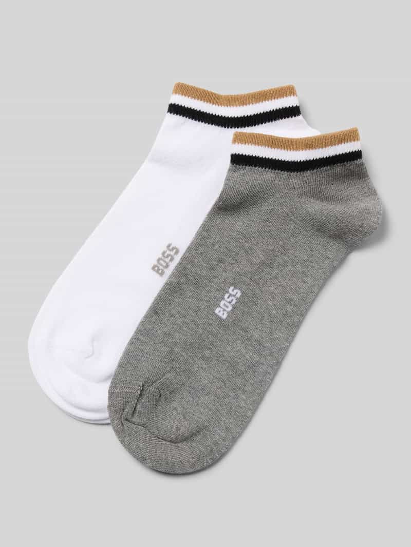 Skarpety typu sneaker w 2‑pakiecie z mieszanki bawełny