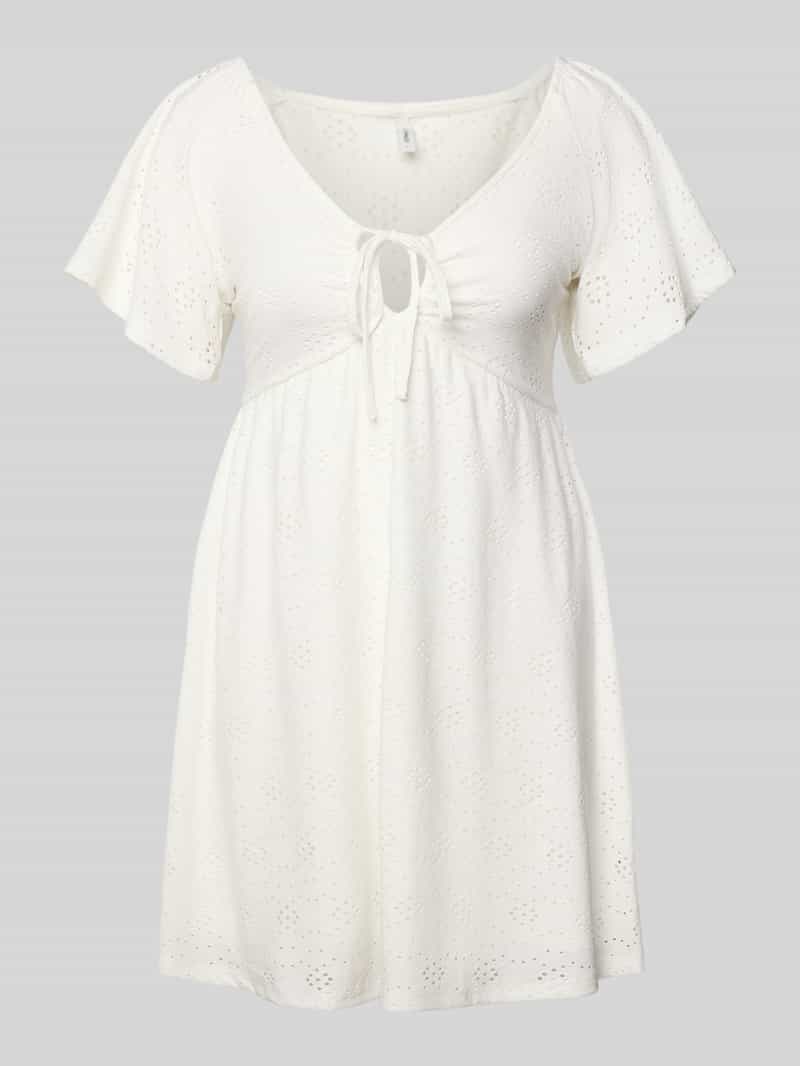 Dopasowana sukienka casualowa z efektem podpalania model 'SMILLA'