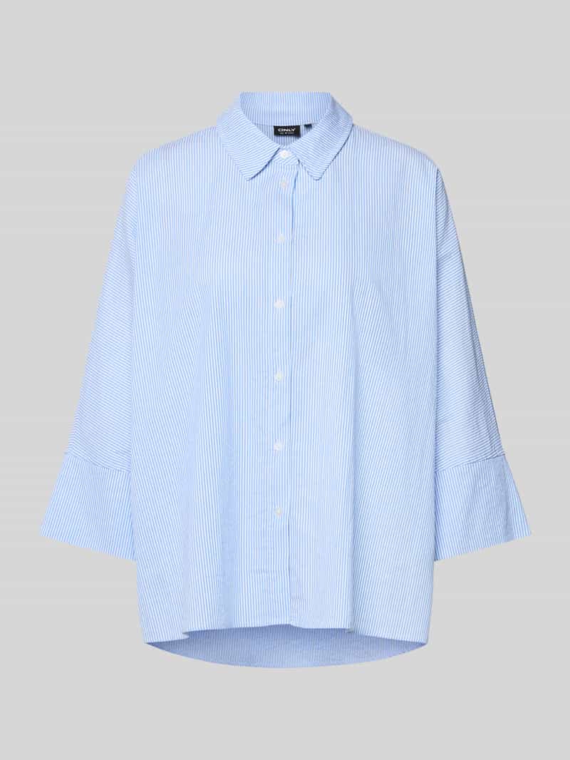 Bluzka o pudełkowym kroju z czystej bawełny model 'AUGUSTA'