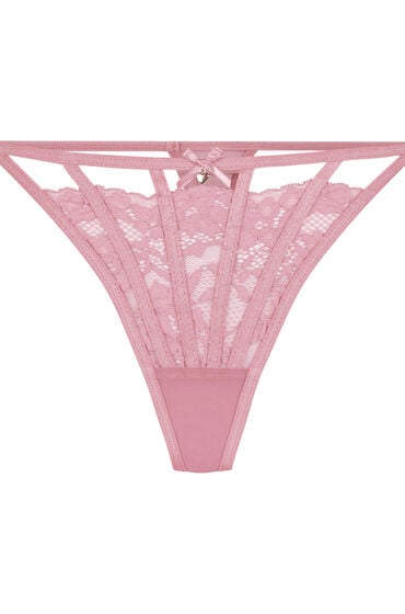 Hunkemöller Stringi Maxime Różowy