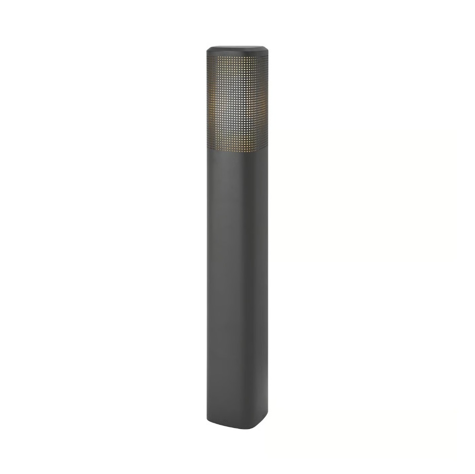 Nordlux - Lampa zewnętrzna SIDARA 1xE27/15W/230V IP44 95 cm antracyt