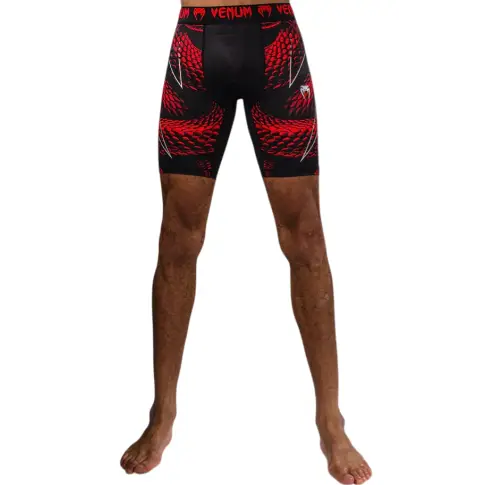 Venum Vale Tudo Shorts Spodenki Kompresyjne Matupa Black/Red/Silver