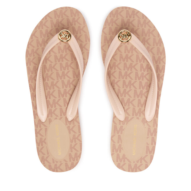 Japonki MICHAEL Michael Kors Posie Flip Flop 40S6PSFA2Q Różowy