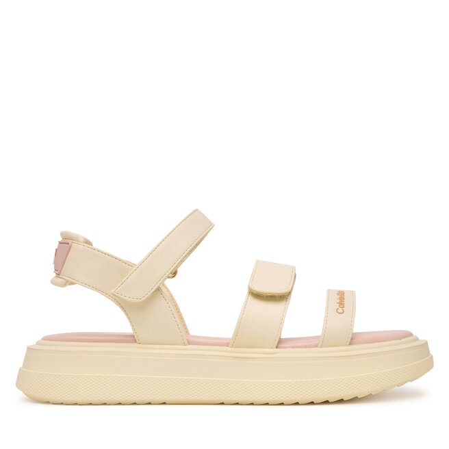 Sandały Calvin Klein V3A2-83250-0326 Beżowy
