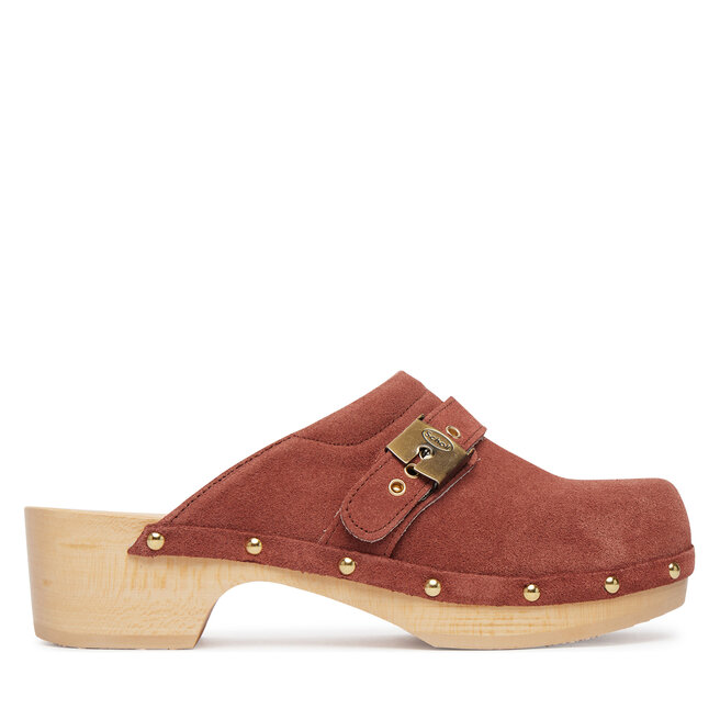 Klapki Scholl Pescura Clog F32326 Brązowy