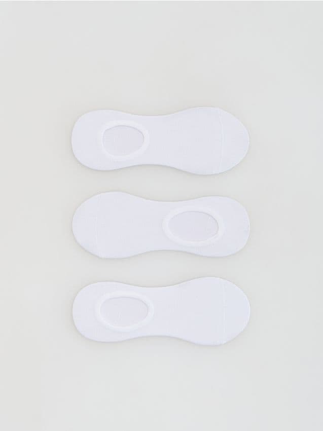 Reserved - Skarpetki stopki 3 pack - biały