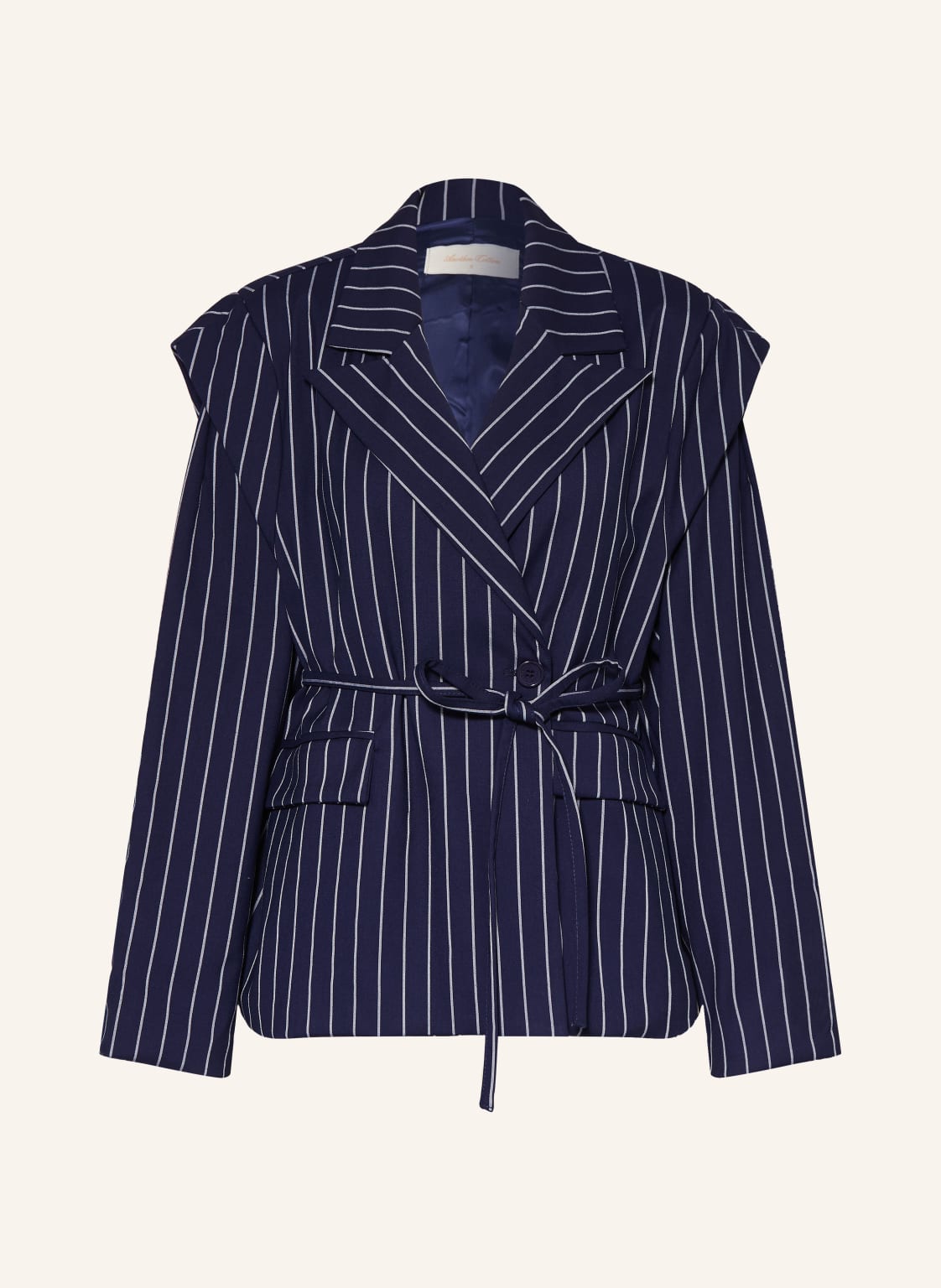 Another Cotton Lab Marynarka blau