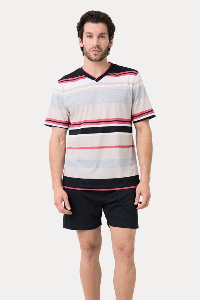 Piżama męska VINCENTE L Jasnobeżowy