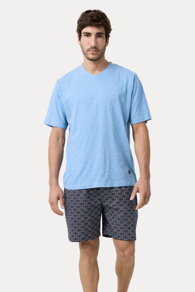 Piżama męska RAUL XL Jasnoniebieski