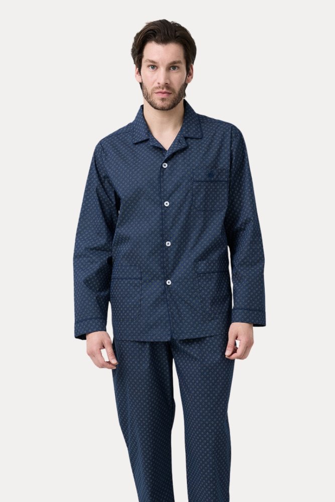 Piżama męska MIGUEL XL Niebieski