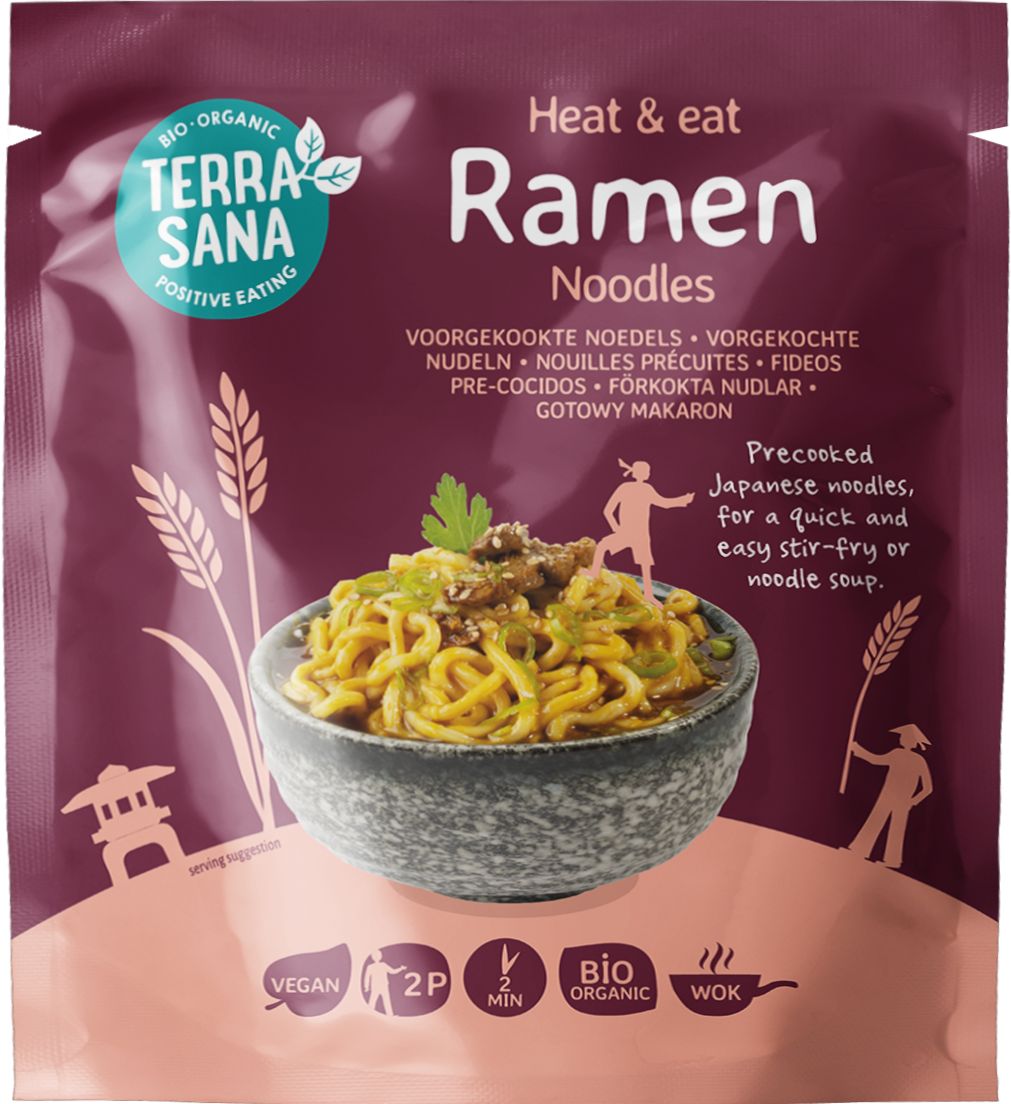 Terrasana Makaron ramen 2 x 150 g Bio - makaron