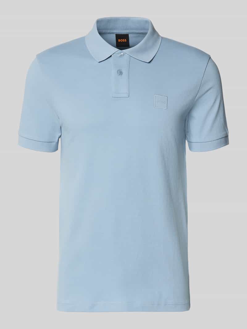 Koszulka polo z mieszanki bawełny o kroju regular fit model 'PASSENGER'