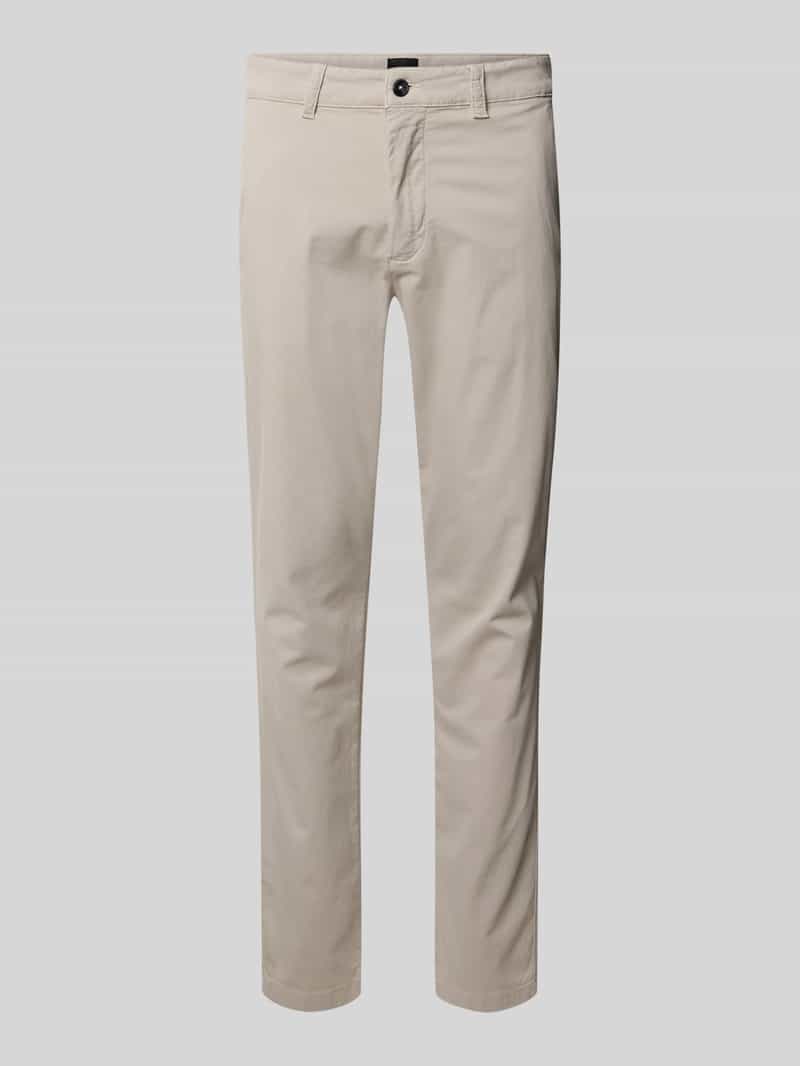 Chinos o kroju slim fit z mieszanki bawełny
