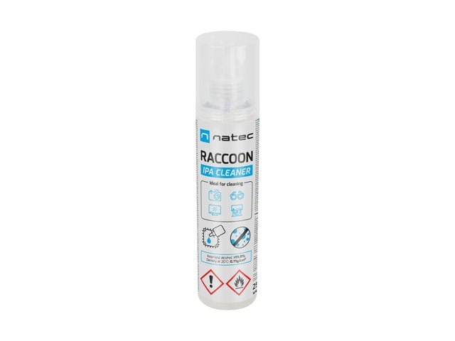 Natec alkohol izopropylowy Raccoon IPA Cleaner spray 250ml NSC-2450